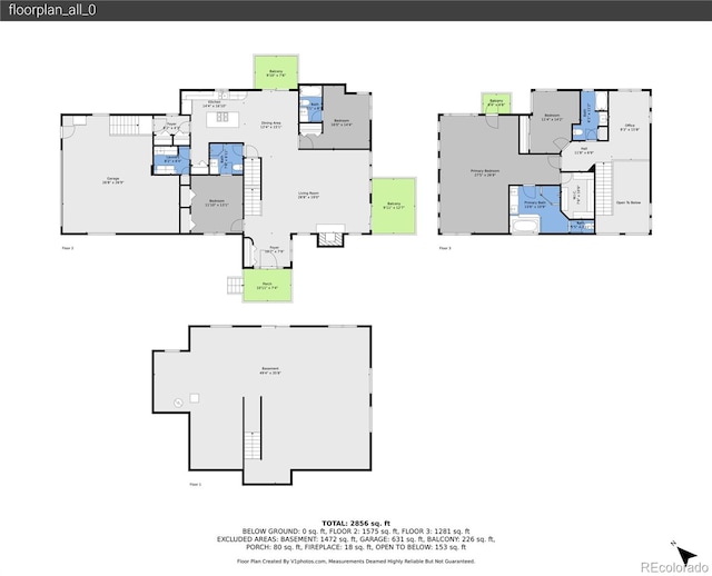398 Mountain View Dr, Black Hawk, CO 80422 - home floor plan