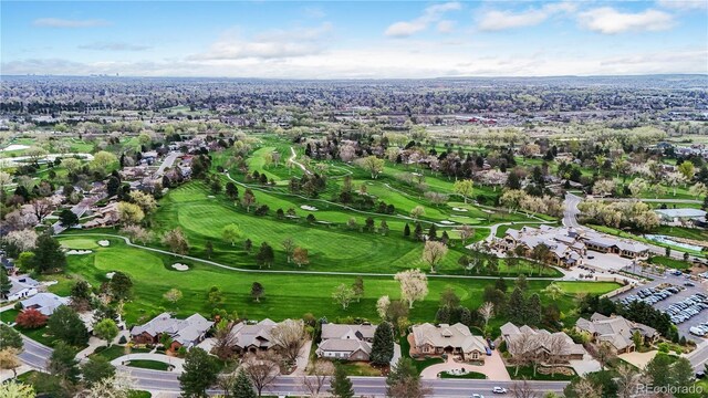 18 Club Ln, Littleton, CO 80123 - bird's eye view featuring golf course view and a residential view