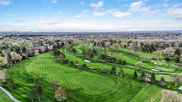 18 Club Ln, Littleton, CO 80123 - drone / aerial view with a residential view and view of golf course