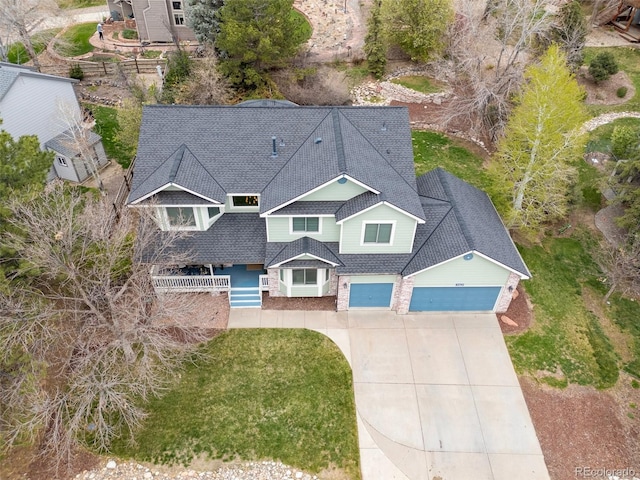 bird's eye view