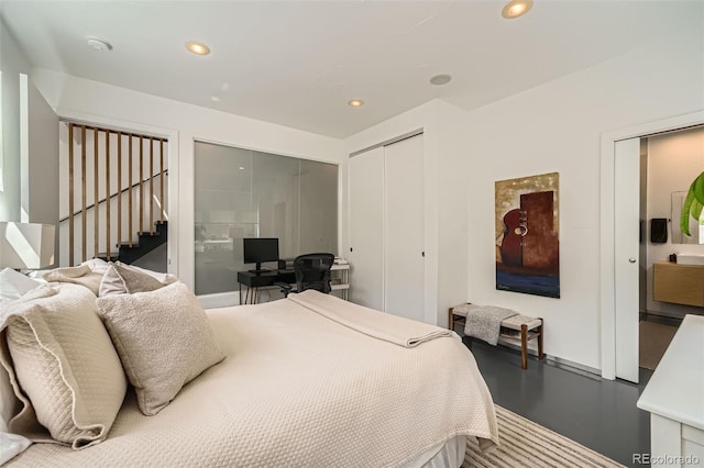 3850 Vallejo St, Denver, CO 80211 - bedroom featuring recessed lighting and baseboards