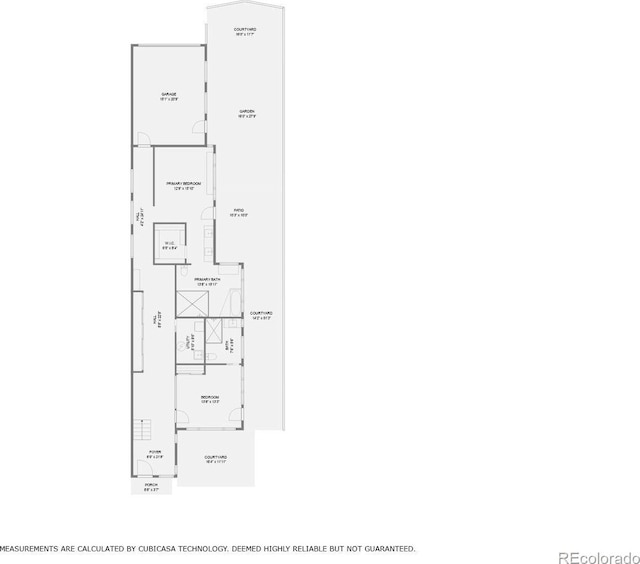 3850 Vallejo St, Denver, CO 80211 - view of home floor plan