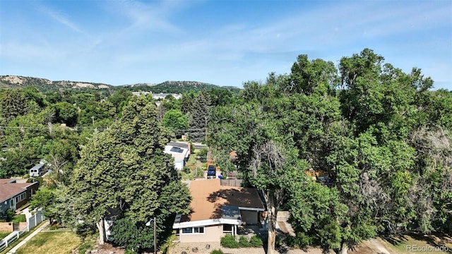 2829 Illinois Ave, Colorado Springs, CO 80907 - bird's eye view of a heavily wooded area