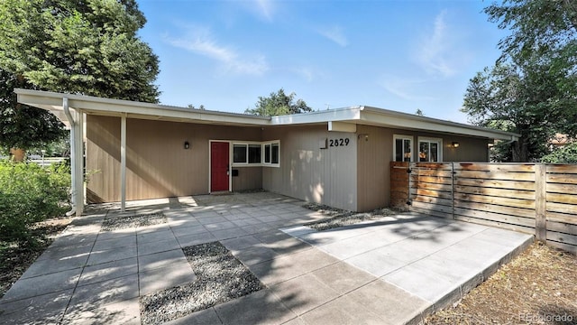 2829 Illinois Ave, Colorado Springs, CO 80907 - rear view of property with a patio area