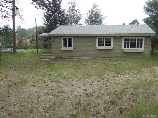 222 S Fairview St, Woodland Park, CO 80863 - rear view of property