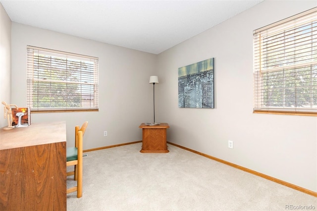 2650 S Vaughn Way Unit B, Aurora, CO 80014 - office space featuring carpet and baseboards