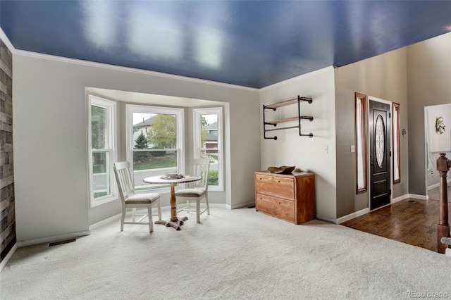 10059 Granite Hill Dr, Parker, CO 80134 - interior space featuring ornamental molding and baseboards