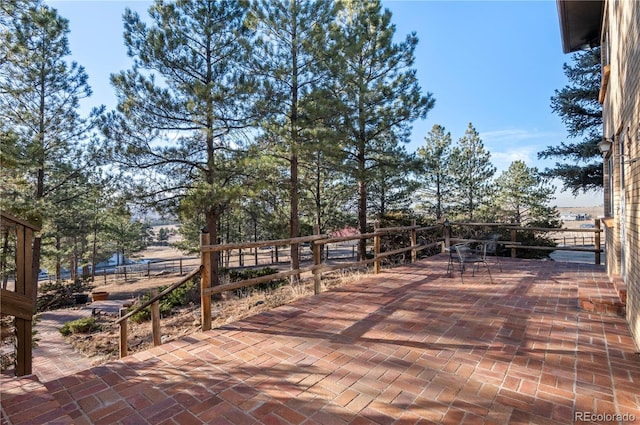 view of patio / terrace