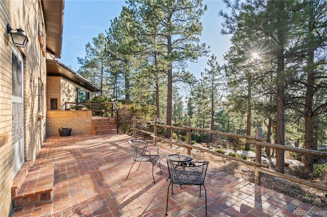 view of patio / terrace