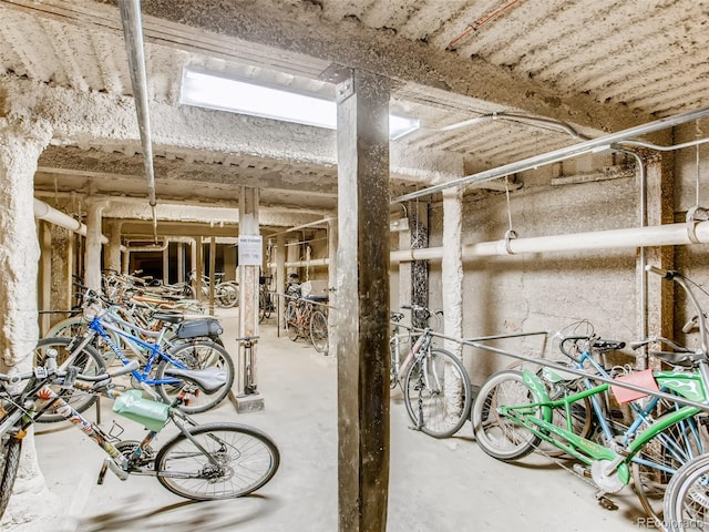 miscellaneous room featuring concrete flooring