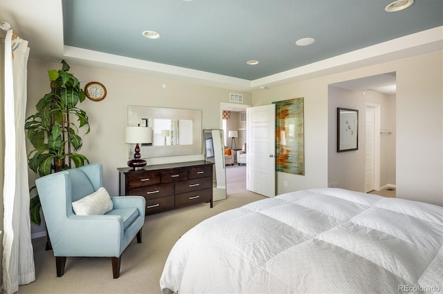 5451 W 73rd Ave, Westminster, CO 80003 - bedroom featuring light colored carpet and recessed lighting