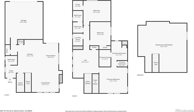 5451 W 73rd Ave, Westminster, CO 80003 - view of room layout