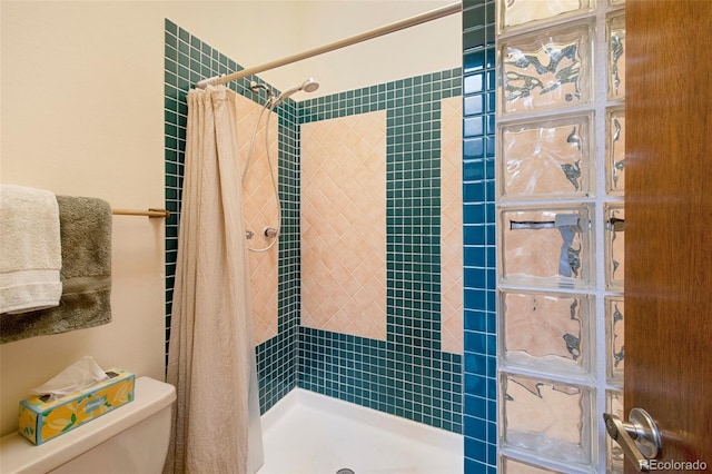 7226 S Eagles Nest Cir, Littleton, CO 80127 - full bathroom featuring toilet and a stall shower