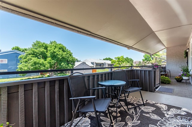 2301 E Fremont Ave Unit W08, Centennial, CO 80122 - view of balcony
