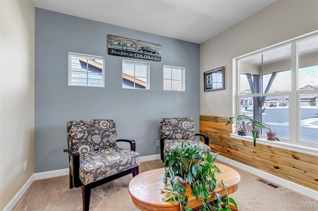 4032 Donnington Cir, Castle Rock, CO 80104 - sitting room featuring carpet and plenty of natural light
