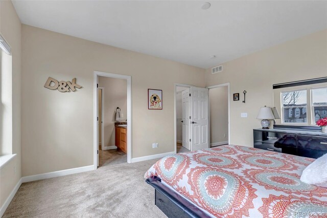 4032 Donnington Cir, Castle Rock, CO 80104 - bedroom with carpet floors and connected bathroom