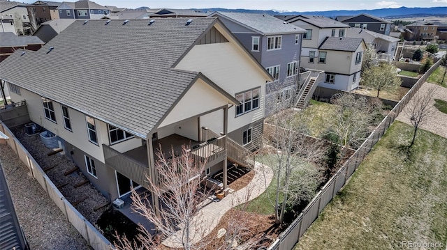 4032 Donnington Cir, Castle Rock, CO 80104 - aerial perspective of suburban area