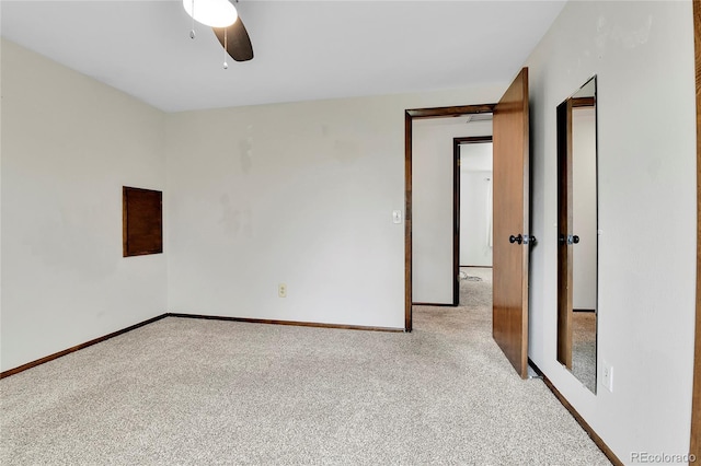 7796 S Marshall Ct, Littleton, CO 80128 - empty room with light colored carpet and ceiling fan