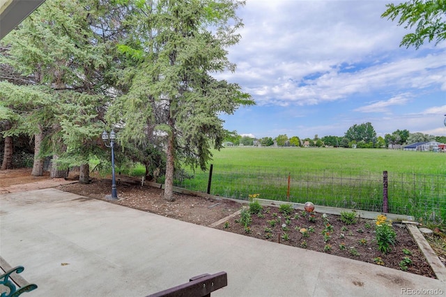 14650 Tejon St, Broomfield, CO 80023 - view of yard with a patio area and a view of rural / pastoral area