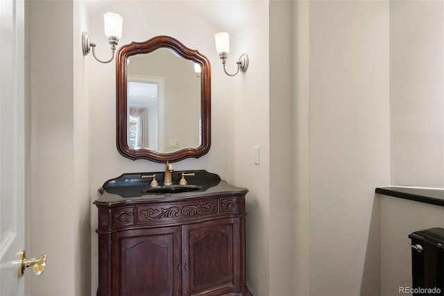 4800 E Cedar Ave, Denver, CO 80246 - half bathroom with vanity