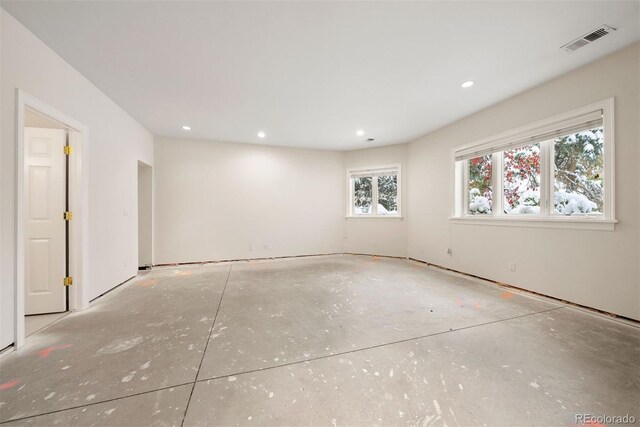 4800 E Cedar Ave, Denver, CO 80246 - spare room featuring recessed lighting