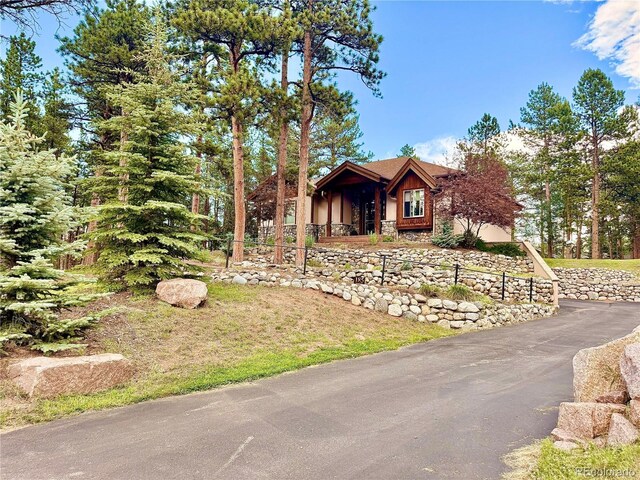 185 Wildrose Ct, Woodland Park, CO 80863 - view of front of home