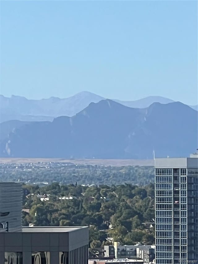 view of mountain feature