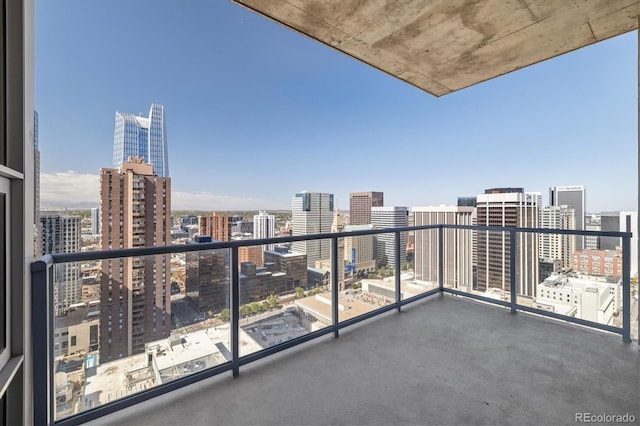 891 14th St Unit 3108, Denver, CO 80202 - balcony featuring a view of city