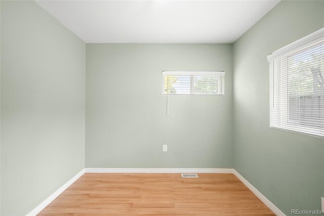 1264 Uinta St, Denver, CO 80220 - unfurnished room featuring light wood-style flooring and baseboards