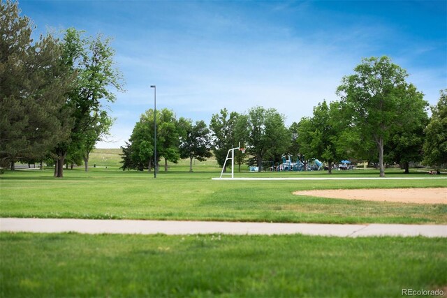 1264 Uinta St, Denver, CO 80220 - surrounding community featuring a lawn