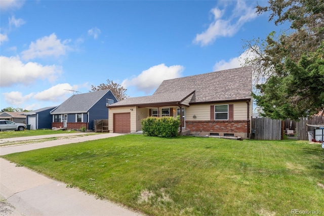 3270 W 92nd Pl, Westminster, CO 80031 - view of front facade with a garage, concrete driveway, and brick siding