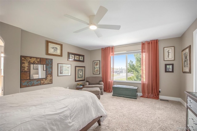 9200 W Indore Dr, Littleton, CO 80128 - bedroom with carpet and a ceiling fan