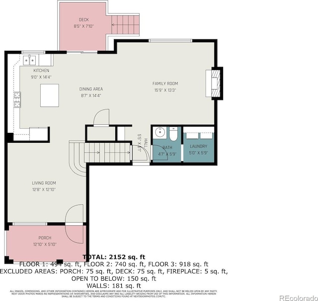 9200 W Indore Dr, Littleton, CO 80128 - view of property floor plan