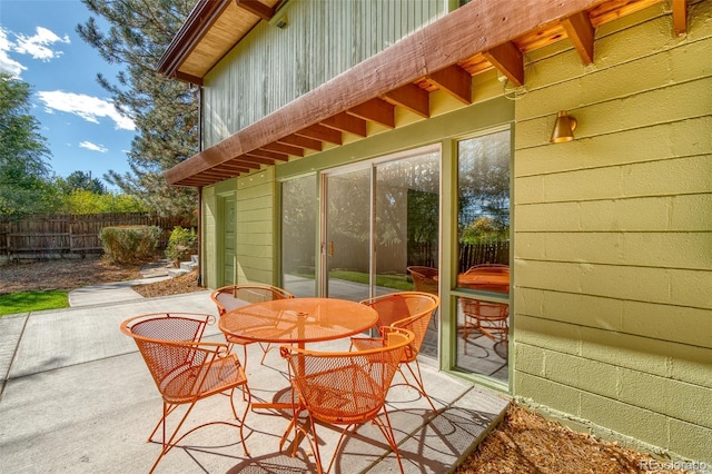 view of patio / terrace