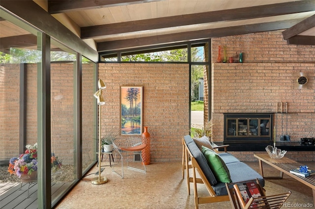 5450 Mohawk Rd, Littleton, CO 80123 - sunroom / solarium with a fireplace