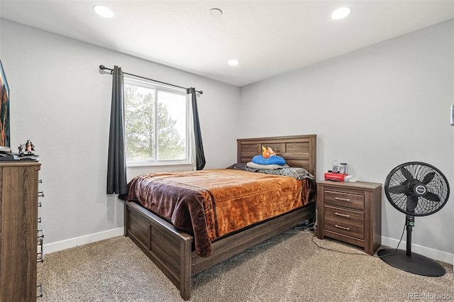 9605 Orangewood Dr, Thornton, CO 80260 - carpeted bedroom featuring baseboards and recessed lighting