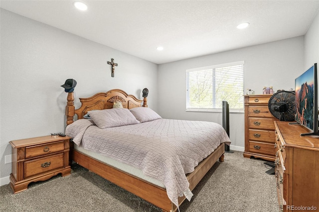 9605 Orangewood Dr, Thornton, CO 80260 - bedroom featuring light colored carpet, baseboards, and recessed lighting