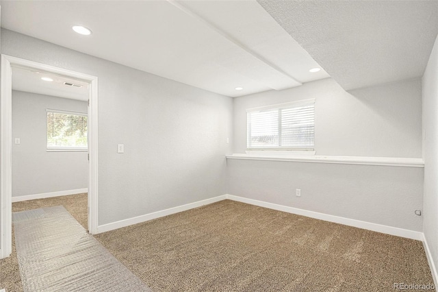 9605 Orangewood Dr, Thornton, CO 80260 - carpeted spare room with healthy amount of natural light, recessed lighting, and baseboards