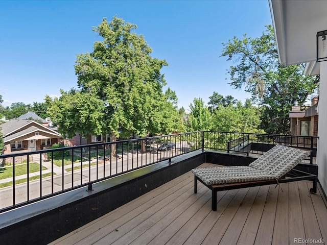 332 S Franklin St, Denver, CO 80209 - view of wooden deck