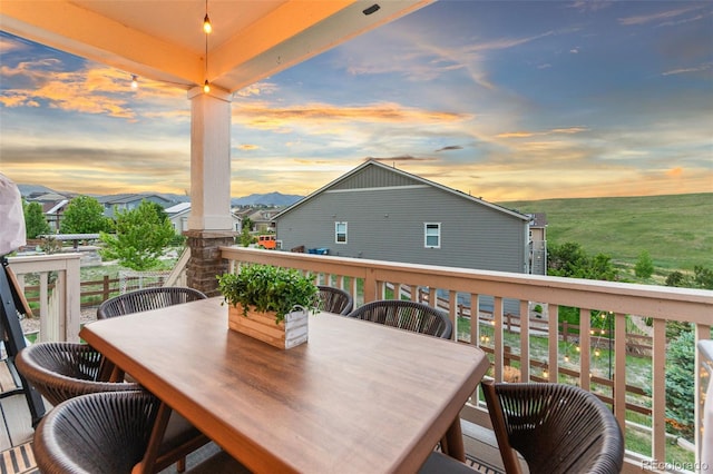17335 W 94th Ave, Arvada, CO 80007 - deck with outdoor dining space