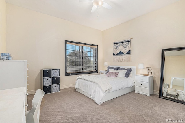 12963 Silver Elk Ln, Littleton, CO 80127 - bedroom featuring carpet flooring, baseboards, and ceiling fan