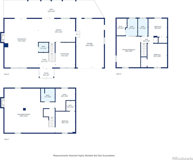 10378 W Weaver Ave, Littleton, CO 80127 - view of property floor plan