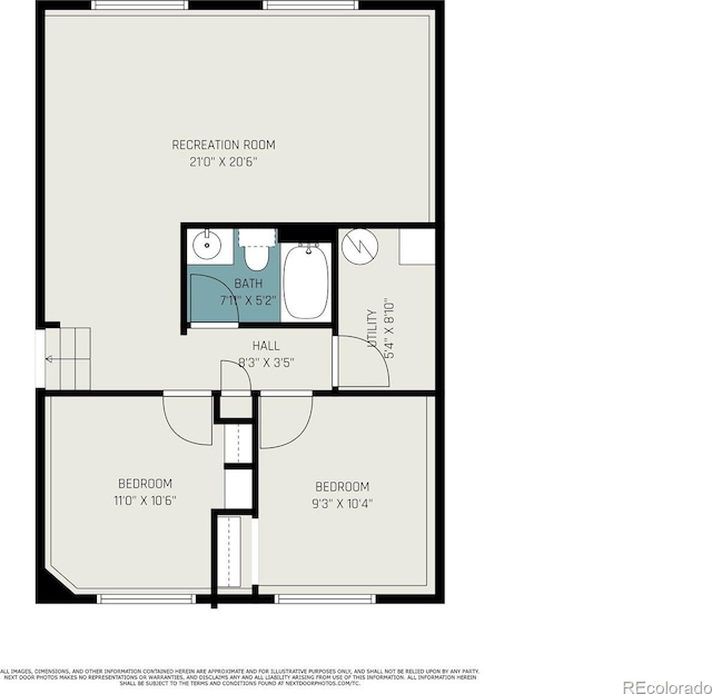 12632 James Ct, Broomfield, CO 80020 - view of floor plan / room layout