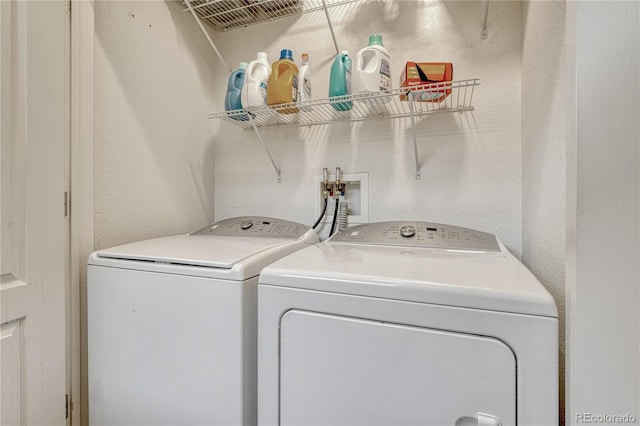 7140 Simms St Unit 102, Arvada, CO 80004 - laundry area with washing machine and clothes dryer