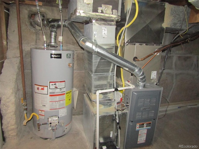 utilities with water heater