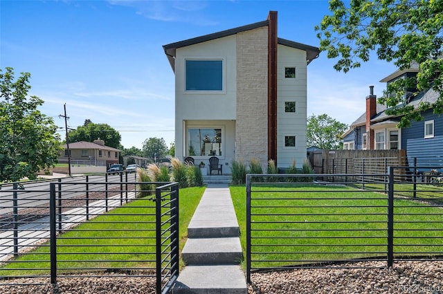 5101 Quitman St, Denver, CO 80212 - contemporary house with stucco siding