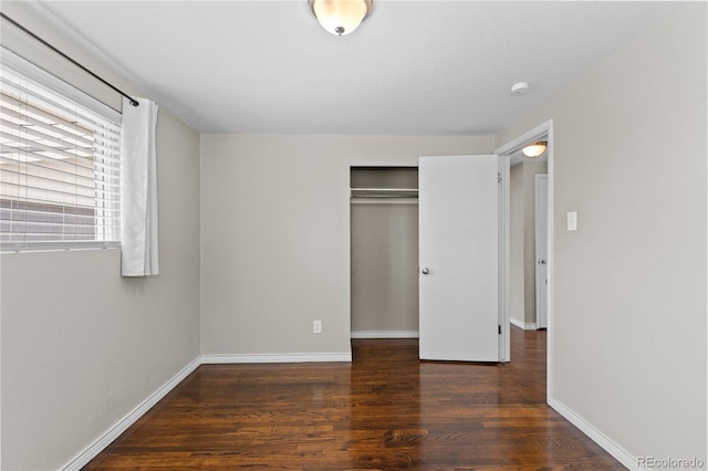 1996 S Dexter St, Denver, CO 80222 - unfurnished bedroom featuring wood finished floors and a closet
