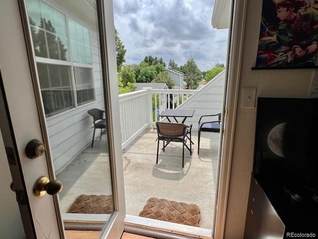 entryway with a healthy amount of sunlight