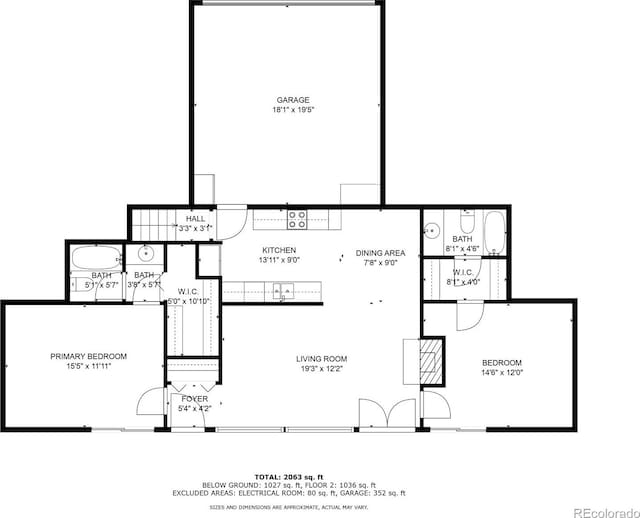 2362 S Troy St, Aurora, CO 80014 - view of home floor plan