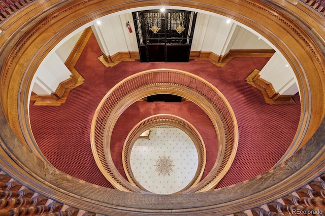 836 E 17th Ave Unit 1A, Denver, CO 80218 - stairs with arched walkways